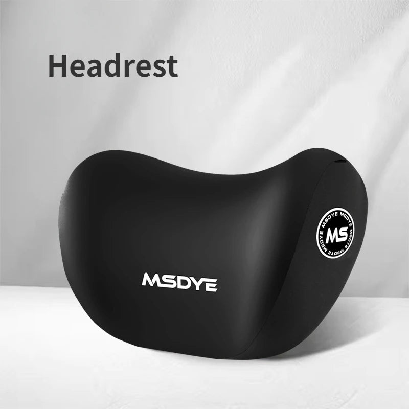 Car Headrest/Lumbar Support Car Neck Pillow Waist Cushion Driver Seat Backrest Car Cushion Driving Lumbar Support Waist Support