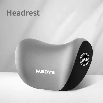 Car Headrest/Lumbar Support Car Neck Pillow Waist Cushion Driver Seat Backrest Car Cushion Driving Lumbar Support Waist Support