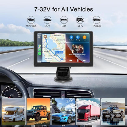 2025 Portable Carplay Screen for Car, Car Play Screen, Reverse Camera, Car Audio Receiver, Voice Control, Mirror Link, MP5