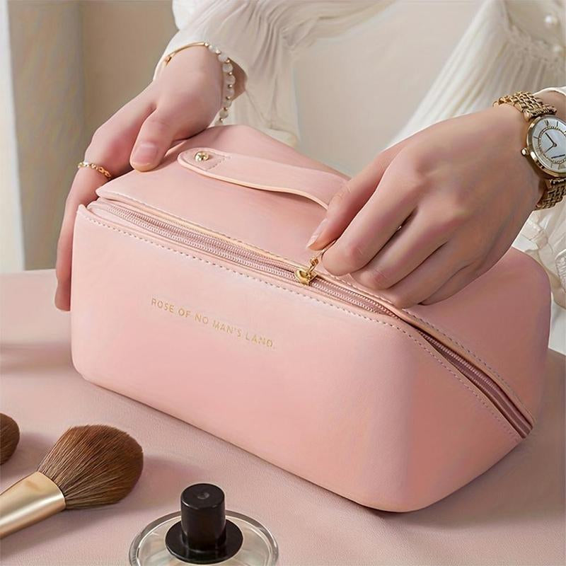 Large Capacity Travel Cosmetic Bag, Portable Women'S Cosmetic Bag, Multi-Functional Bath Storage Bag, Cruise Dormitory Essentials, Valentine'S Day Gift for Women