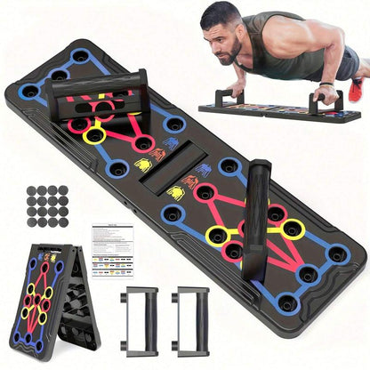 Multifunctional Push up Trainer Board - Enhance Chest Muscle Strength, Boost Home & Gym Workout Efficiency, Ergonomic Design for Comfortable Exercise