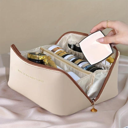 Large Capacity Travel Cosmetic Bag, Portable Women'S Cosmetic Bag, Multi-Functional Bath Storage Bag, Cruise Dormitory Essentials, Valentine'S Day Gift for Women