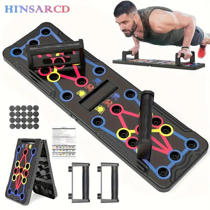 Multifunctional Push up Trainer Board - Enhance Chest Muscle Strength, Boost Home & Gym Workout Efficiency, Ergonomic Design for Comfortable Exercise