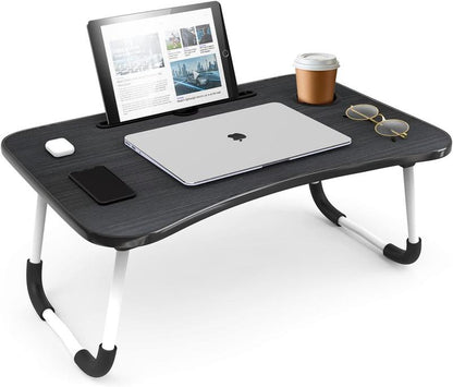 Nestl Lap Desk for Laptop - Foldable Laptop Desk for Bed and Couch, Portable and Lightweight Lap Desk for Bed Breakfast, Working, Reading, and Writing