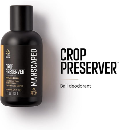 Cuidado Personal Para Hombre De MANSCAPED™ Crop Essentials, Kit De Higiene Íntima Masculina, Jabón Íntimo, Desodorante Para Los Testículos, Tonificador Corporal Y Esterillas De Afeitado Desechables