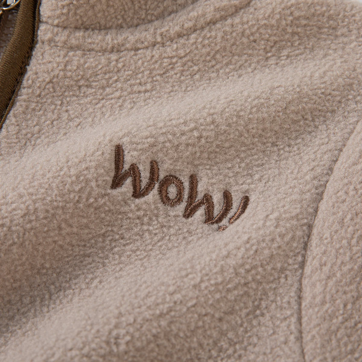 Boys Sweatshirt Half Zipper Hoodie Letter Print Casual Sport Autumn Winter Long Sleeve Small Stand Collar Fashion Outerwear