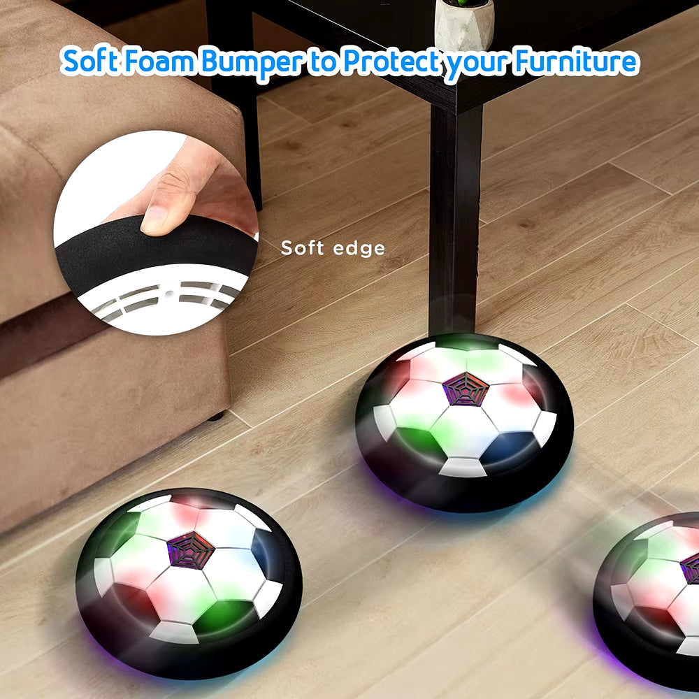 Hover Soccer Ball Toys for Children Electric Floating Football with LED Light Music Soccer Ball Outdoor Game Sport Toys for Kids