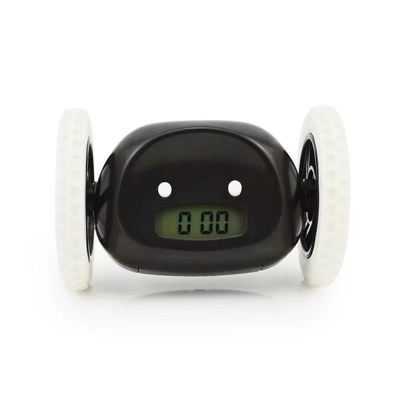 CLOCKY Loud Alarm Clock for Heavy Sleepers on Wheels (Adults Kids Teens Bedroom), Run Away, Moving, Annoying, Jump, Roll,